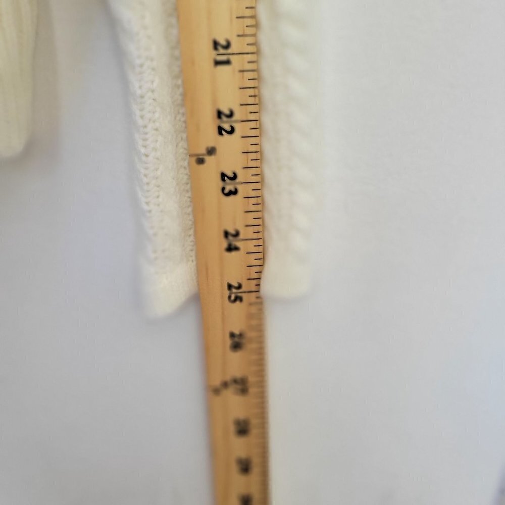 NWT Sweater White Women Size XL - Picture 7 of 12